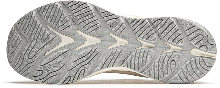 中國李寧 弧CRC 減震耐磨 低幫 跑步鞋 男款 米白色 Sizing 中國李寧 弧CRC 減震耐磨 低幫 跑步鞋 男款 米白色