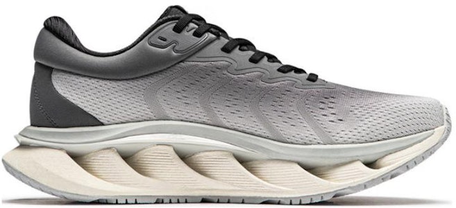 台灣李寧 弧CRC 舒適百搭 減震耐磨 低筒 跑步鞋 男款 灰黑 Order 台灣李寧 弧CRC 舒適百搭 減震耐磨 低筒 跑步鞋 男款 灰黑