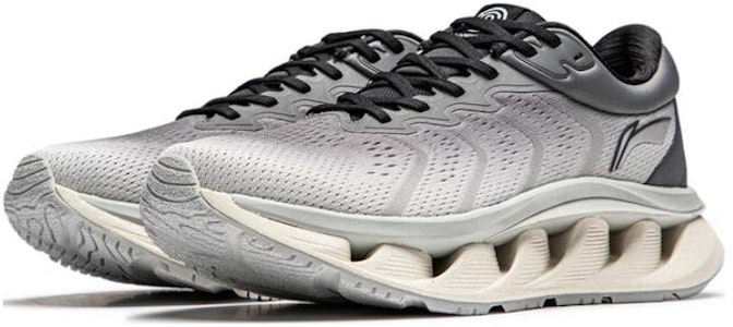 台灣李寧 弧CRC 舒適百搭 減震耐磨 低筒 跑步鞋 男款 灰黑 Lookbook 台灣李寧 弧CRC 舒適百搭 減震耐磨 低筒 跑步鞋 男款 灰黑