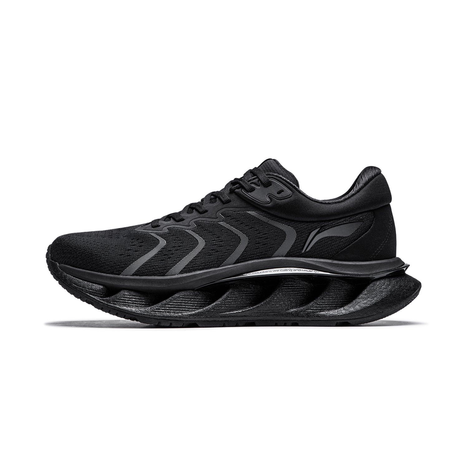 Li-Ning Arc CRC Low Top Running Shoes 'Black' AZGU005-1