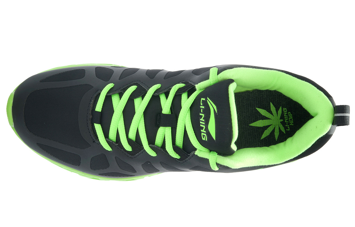 Lookbook 리닝 아크 엘리먼트 '블랙 그린' (Li-Ning Arc Element 'Black Green') ARHJ047-1