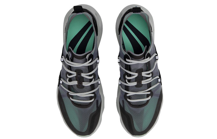 Lookbook Sepatu Lari Low-Top Li-Ning Arc 'Hitam Abu-Abu' ARHQ043-1