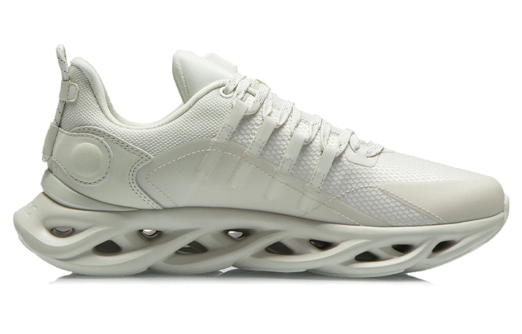Order Li-Ning Arc Baskets Basses Running ''Blanc Perle'' ARHP245-7