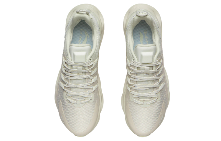 Shop Li-Ning Arc Baskets Basses Running ''Blanc Perle'' ARHP245-7