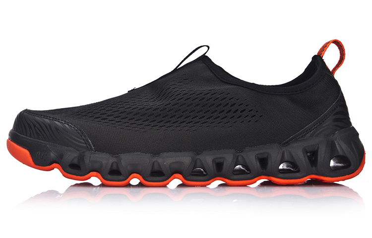 Li-Ning Arc Outdoor Low-Top Running Shoes 'Black Red'