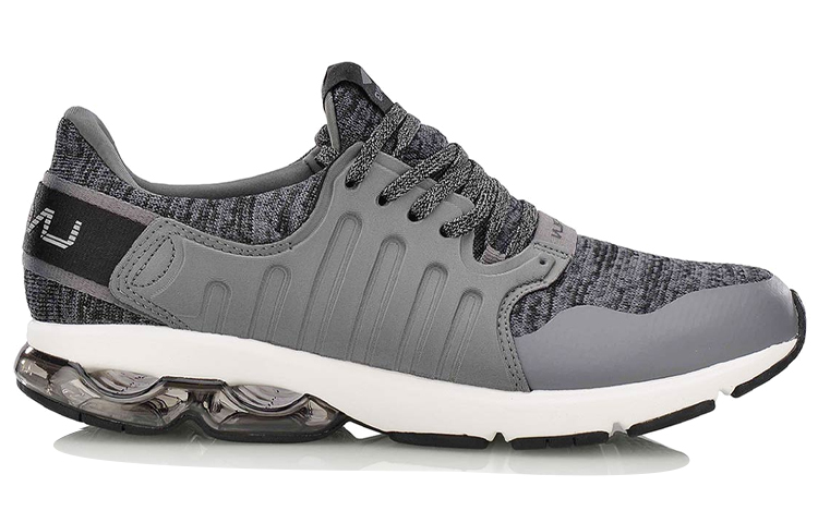 Li-Ning Arc Running Shoes 'Grey Black White' 圖 2