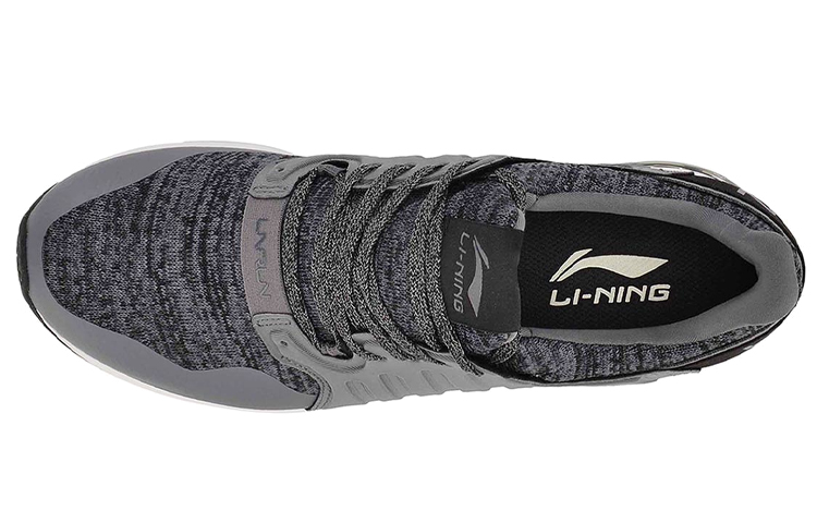Li-Ning Arc Running Shoes 'Grey Black White' 圖 4