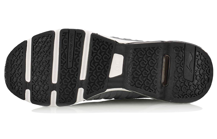 Li-Ning Arc Running Shoes 'Grey Black White' 圖 6