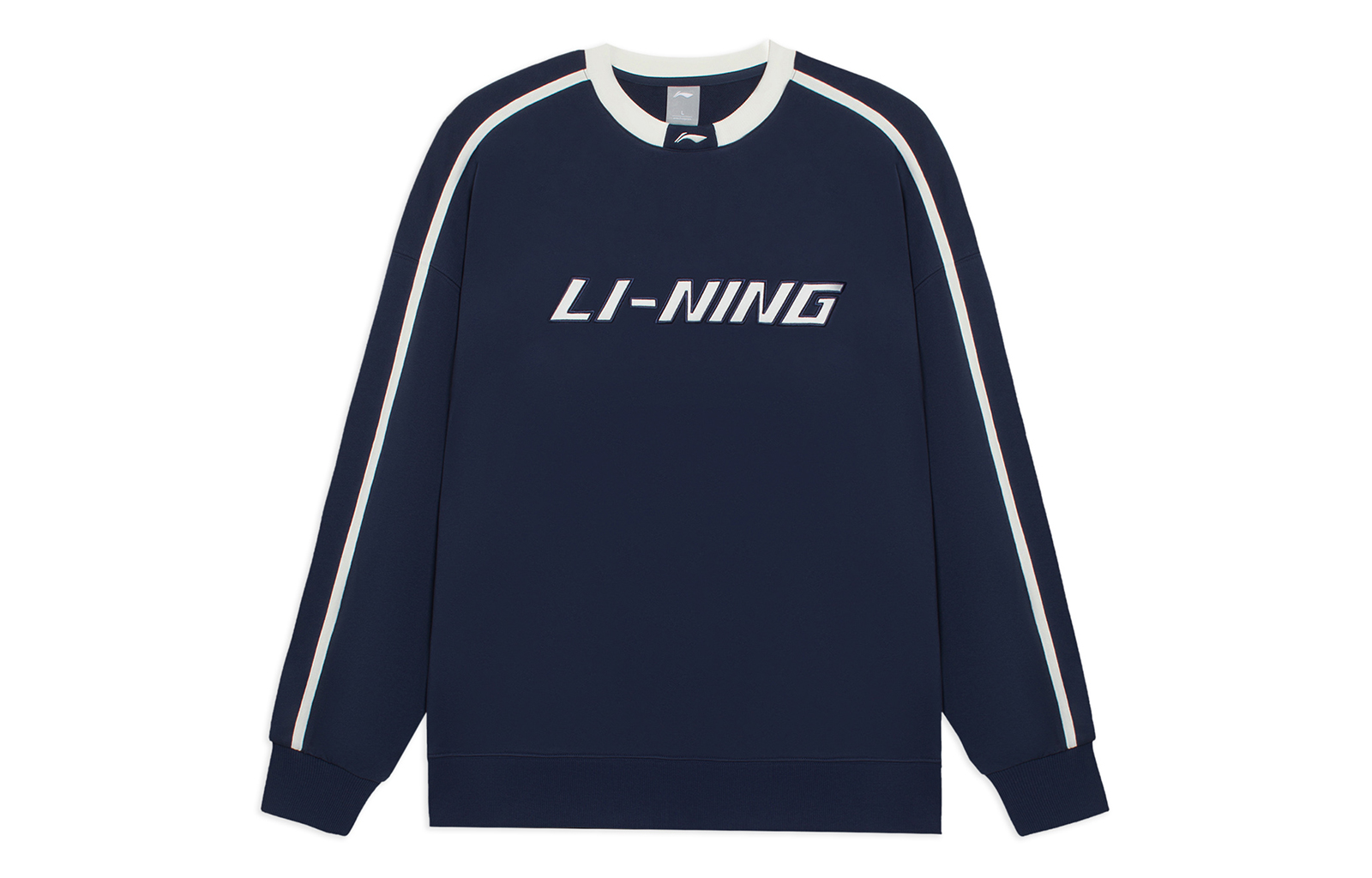 Li-Ning Athletic Logo Crewneck Sweatshirt Unisex - Indigo Blue AWDRD50-8