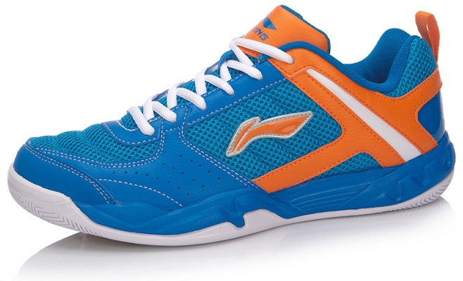 Li-Ning Attack 3 'Biru Oranye' Sepatu Basket AYTM017-2 Lookbook Li-Ning Attack 3 'Biru Oranye' Sepatu Basket AYTM017-2