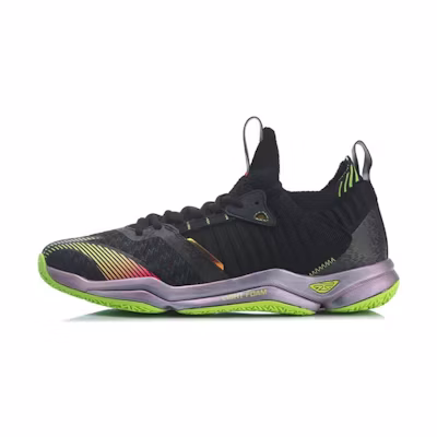 Li-Ning Attack 4 Low 'Black Feather'