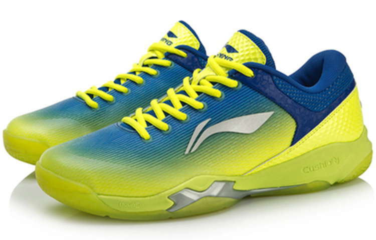 Lookbook Li-Ning Attack ''Vert Fluo Lumineux'' AYZN005-2