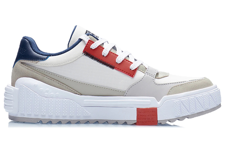 Order 李寧アタックエース 白赤青 (Li-Ning Atakku Ēsu Shiro Aka Ao) AGCR309-3