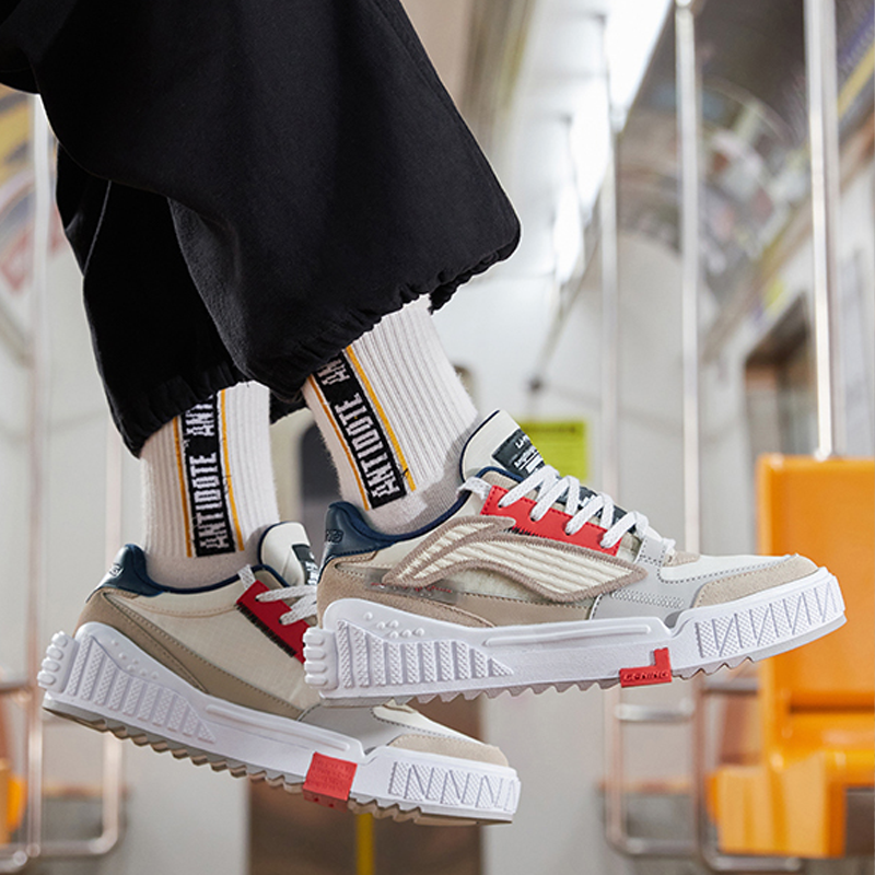 Shop 李寧アタックエース 白赤青 (Li-Ning Atakku Ēsu Shiro Aka Ao) AGCR309-3