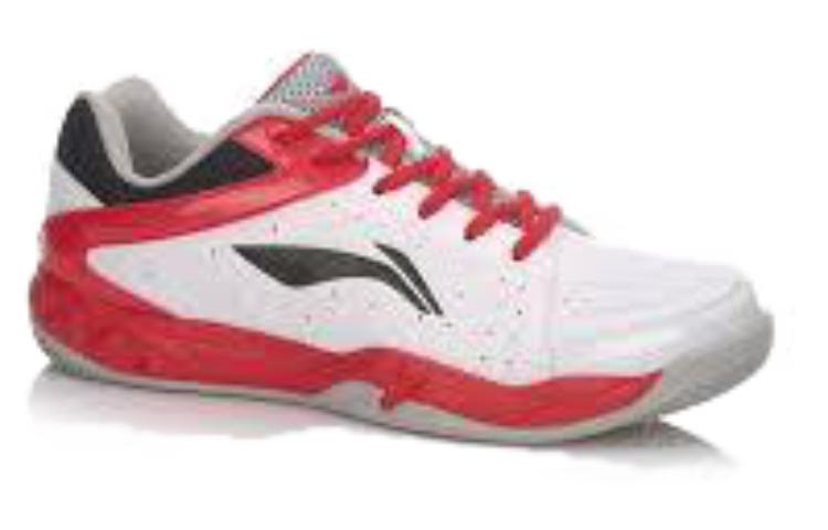 Lookbook Li-Ning Attack Badminton Training ''Rood Wit'' AYTM023-3