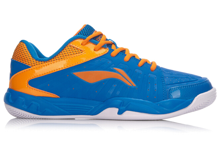 Order Chaussures de Badminton Li-Ning Attack Entraînement ''Bleu Orange'' AYTM023-1