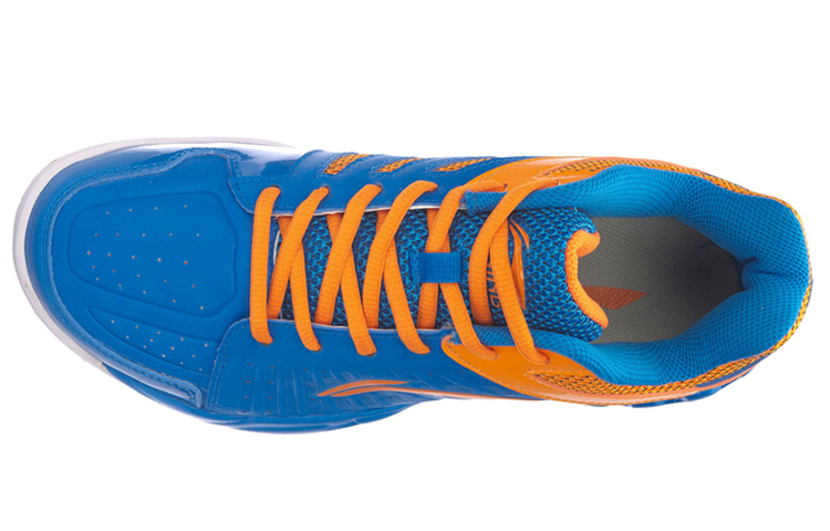 Lookbook Chaussures de Badminton Li-Ning Attack Entraînement ''Bleu Orange'' AYTM023-1