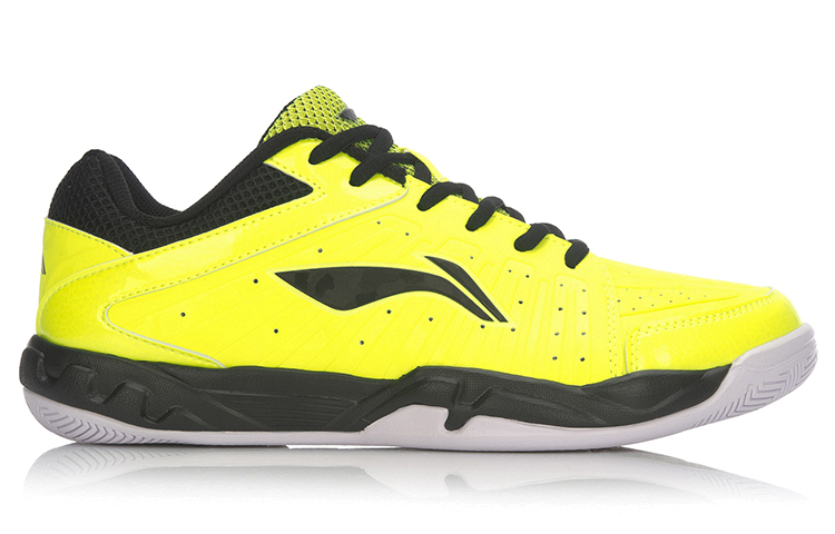 Order Li-Ning Attack Badminton Trainingsschoenen ''Fluorescerend Geel'' AYTM023-4