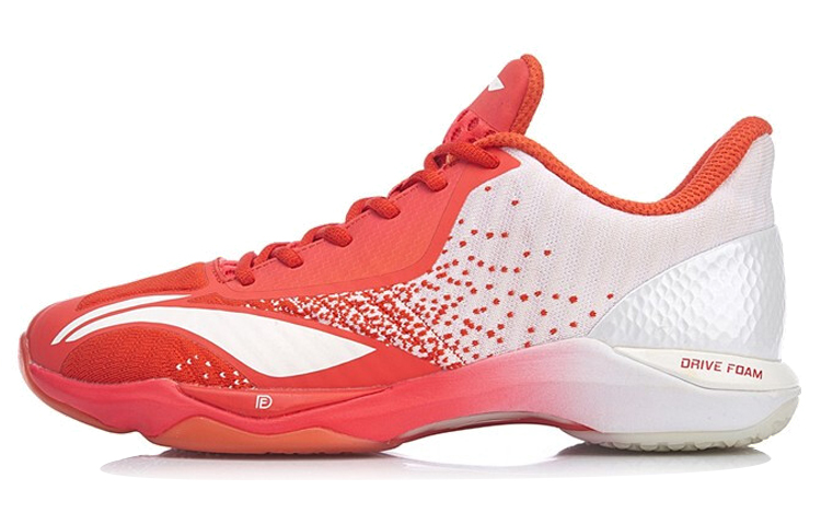 Li-Ning Attack SE Badminton Shoes 'Red White' AYZP003-3