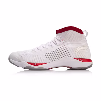 Li-Ning Attack Woven Cushioning Badminton 'White'