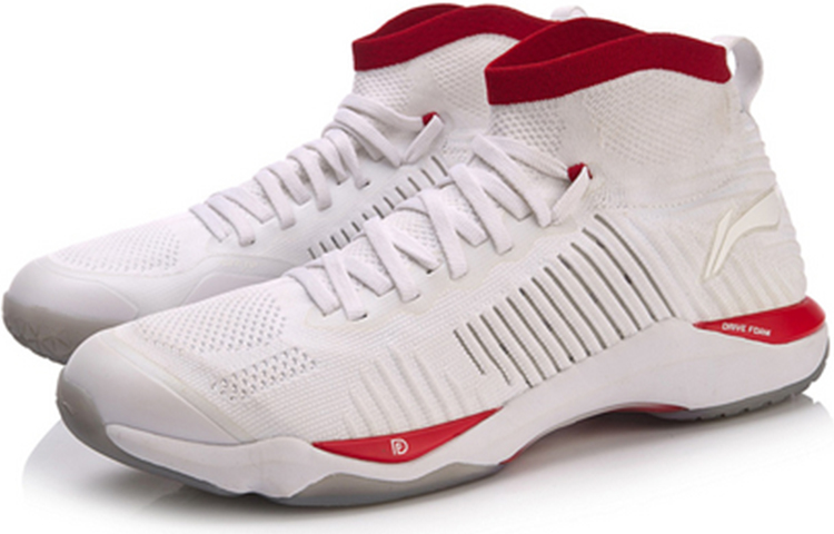 Lookbook Li-Ning Attack Woven Ammortizzazione Badminton ''Bianco'' AYAN015-3