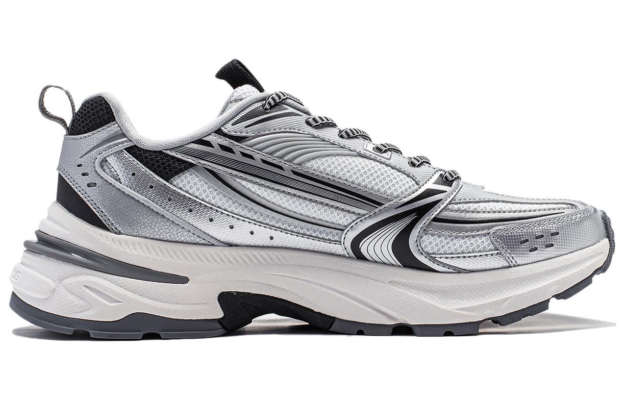 Order LiNing李寧 極光2K V2 耐磨 低筒 生活休閒鞋 男款 白銀