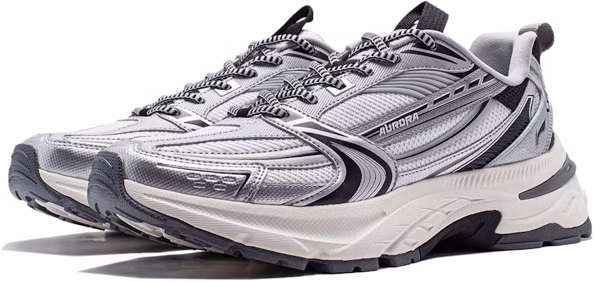 Li-Ning Aurora 2K V2 'Grey Silver White' AGCU025-1 Lookbook Li-Ning Aurora 2K V2 'Grey Silver White' AGCU025-1