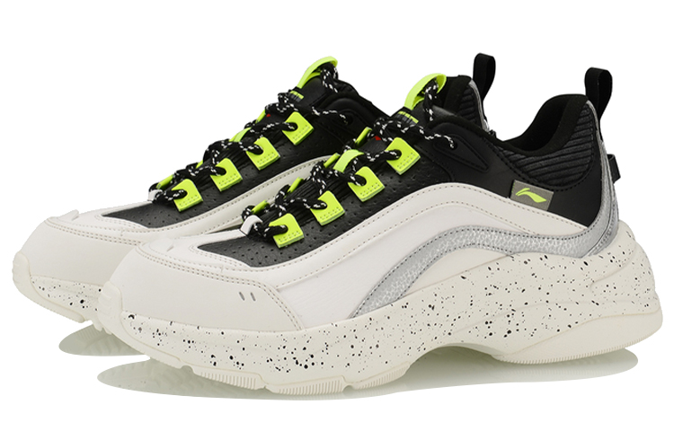 Lookbook Li-Ning Aurora Breeze 'Putih Hitam Hijau' AGCP245-1