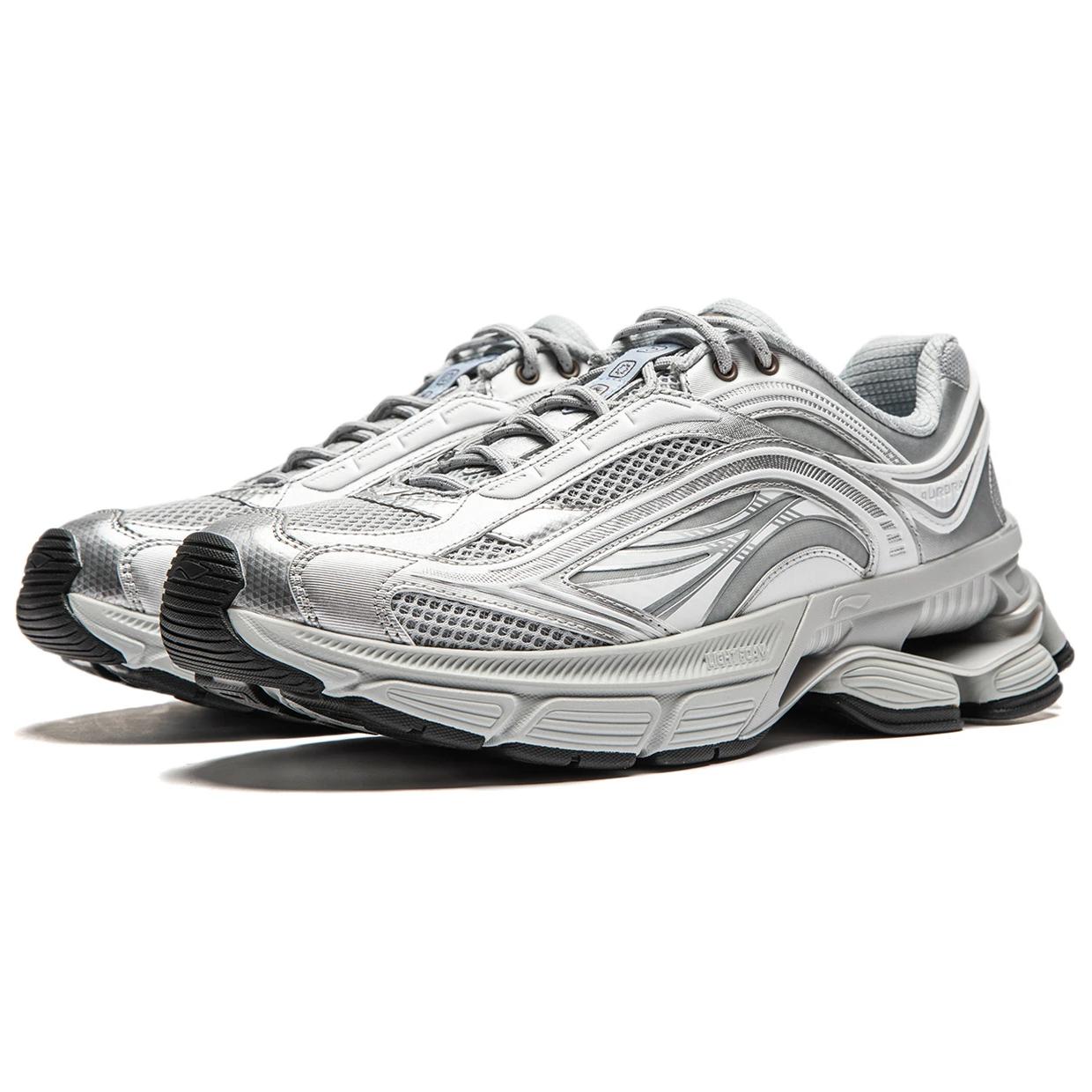 Lookbook Li-Ning Aurora Renew 'Perak Abu-abu' AGCU051-2