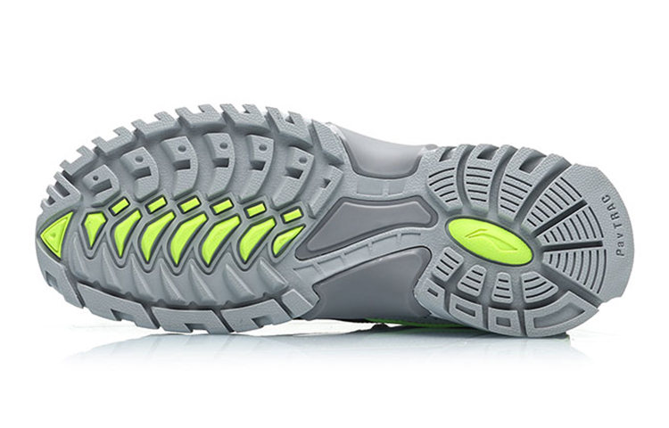 Shop Li-Ning Aurora Skywalk Xlarge 'Kelabu Hijau Hitam' AGLP115-1