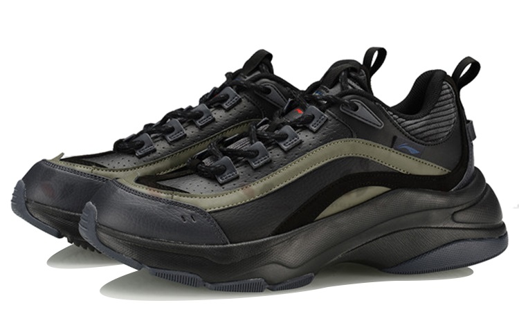 Li-Ning Aurora Trend 'Black Green' 圖 2