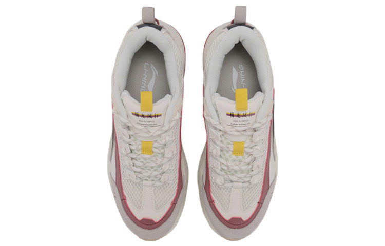 Lookbook 李寧 オーロラ風行者 (赤ピンク黒) AGCP108-4