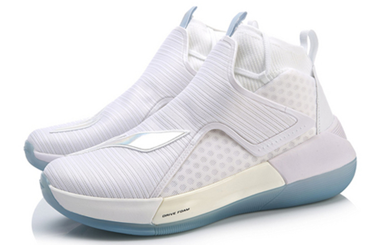 Lookbook Li-Ning Authentic New Style 12 ''Pure White PE'' Sneaker Wit ABAN049-C