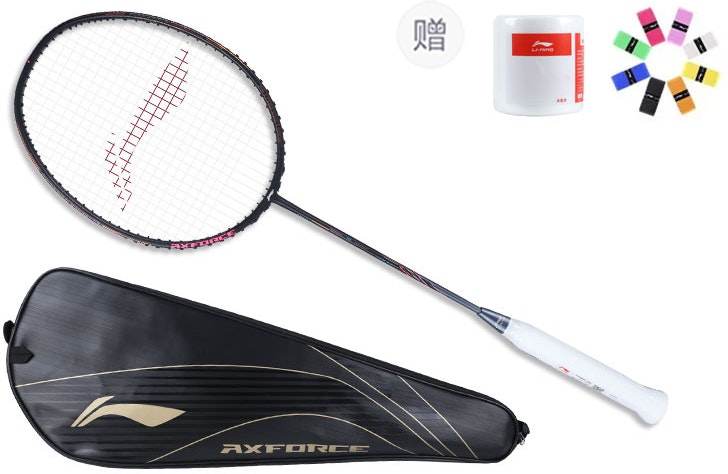 li-ning-axforce-80-badminton-racket-pro-offensive-black-pink-675mm-aypt-271