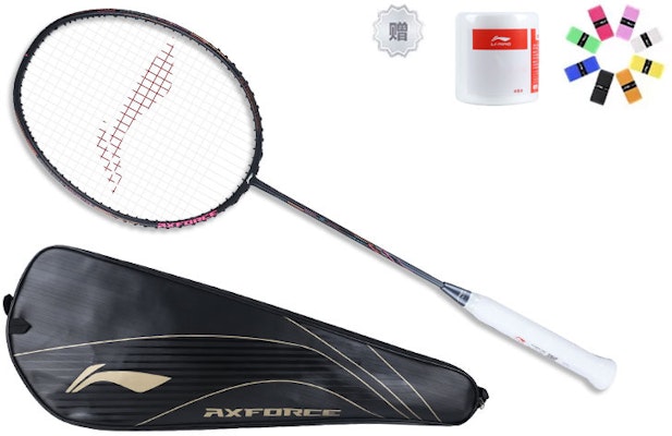 李寧AXFORCE 80羽毛球拍 - 專業進攻型, 黑/粉紅, 675mm. AYPT271 Order 李寧AXFORCE 80羽毛球拍 - 專業進攻型, 黑/粉紅, 675mm. AYPT271