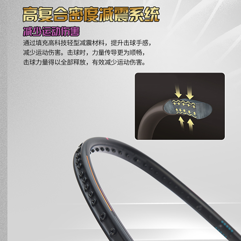 Lookbook 李寧 AXFORCE 全碳素羽球拍 進攻型 專業級 男女適用 80