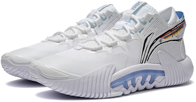 LiNing李寧 反伍2 Low 減震防滑耐磨 低筒 籃球鞋 白藍 聖誕節 Lookbook LiNing李寧 反伍2 Low 減震防滑耐磨 低筒 籃球鞋 白藍 聖誕節