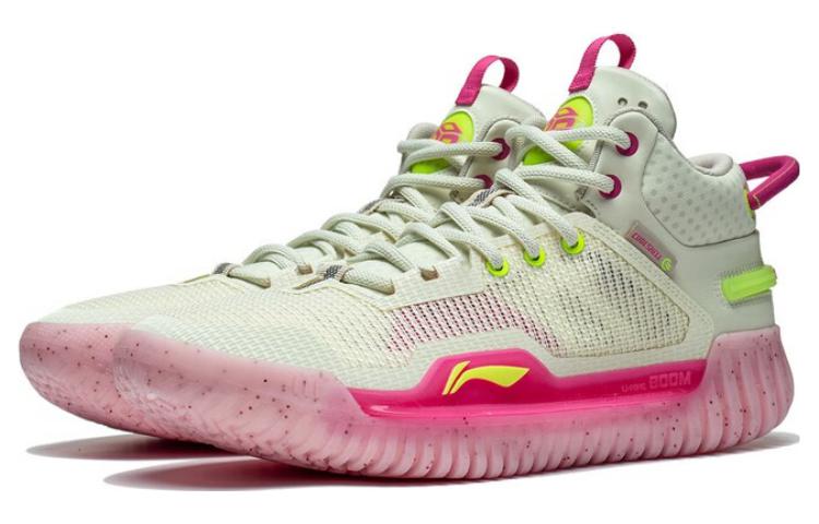 Lookbook 리닝 배드파이브 3 '크림 화이트 핑크' ABFT015-4