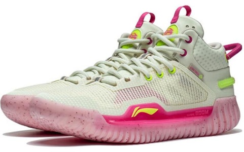 LiNing李寧 反伍3 防滑耐磨 低筒 籃球鞋 男款 奶油白 Lookbook LiNing李寧 反伍3 防滑耐磨 低筒 籃球鞋 男款 奶油白