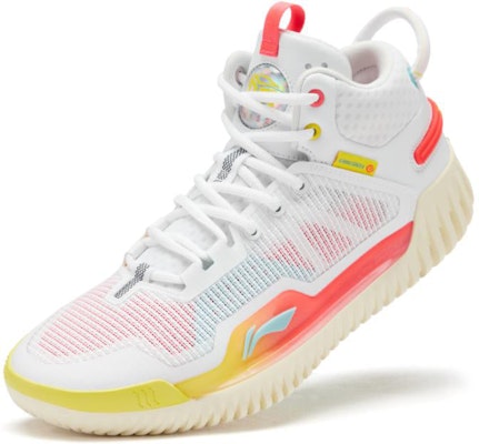 Li-Ning Badfive 3 'Putih Kuning' Sneakers ABFT005-2 Shop Li-Ning Badfive 3 'Putih Kuning' Sneakers ABFT005-2