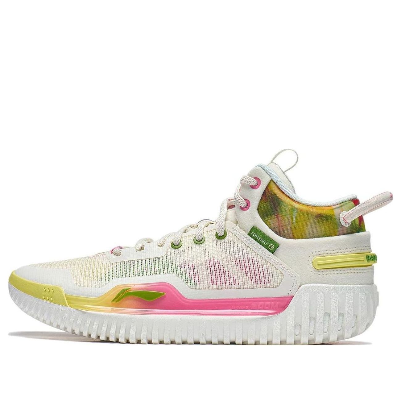 Li-Ning BadFive 3 'White Yellow Pink' ABFT005-8