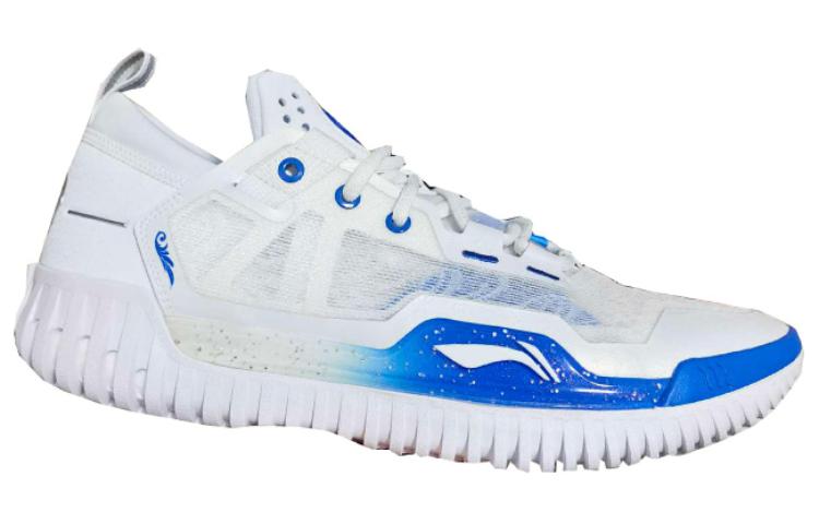 Order LiNing李寧 反伍3 Low 減震耐磨 中幫 籃球鞋 男款 藍白色