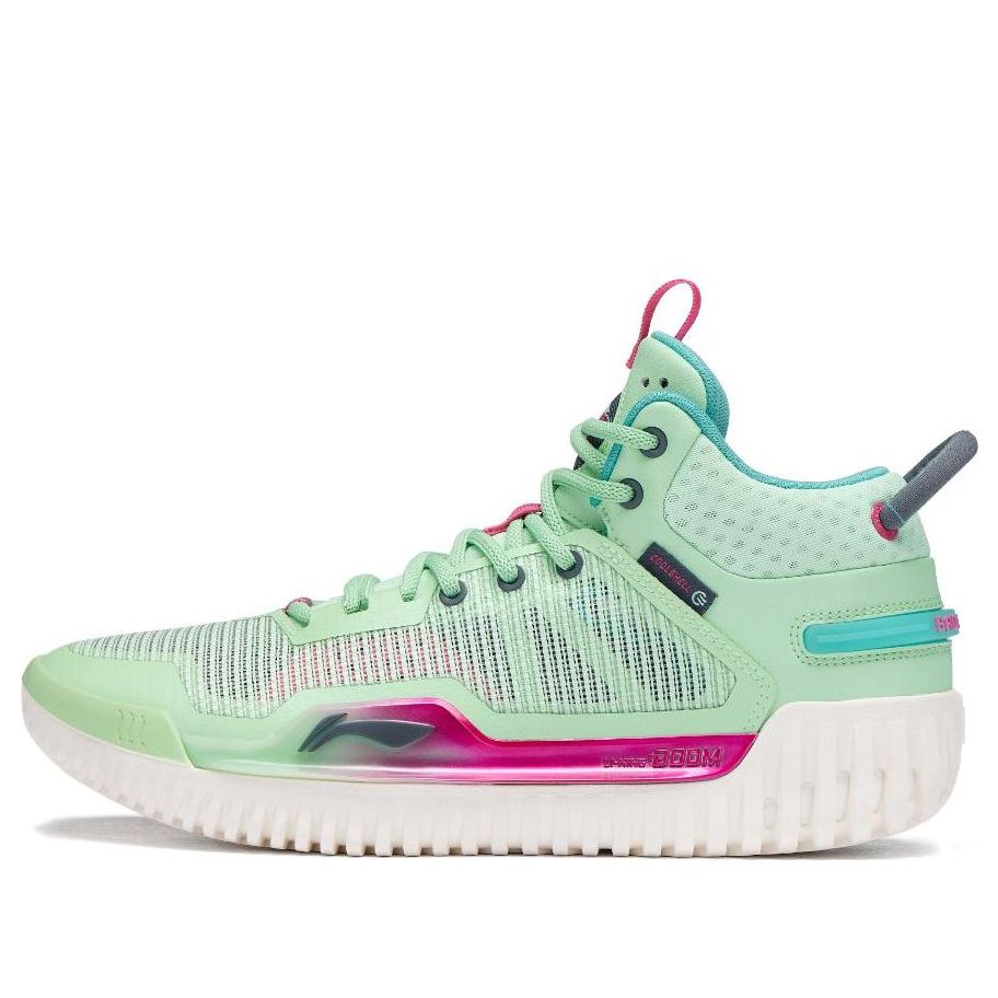 Li-Ning Badfive 3 Low 'Green Purple' ABFT005-4