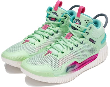 李寧 バッドファイブ3 ロー "グリーンパープル" ABFT005-4 Order 李寧 バッドファイブ3 ロー "グリーンパープル" ABFT005-4