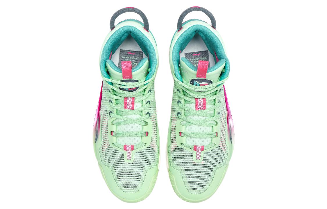 Lookbook Li-Ning Badfive 3 Rendah 'Hijau Ungu' ABFT005-4