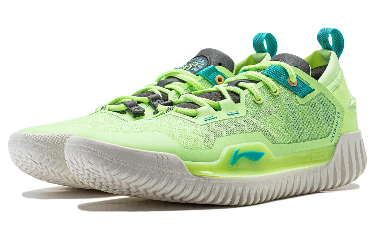 Lookbook Li-Ning BadFive 3 Low 'Verde Neón' ABFU005-2