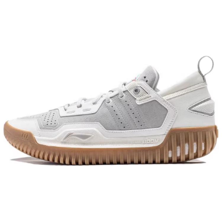 Li-Ning BadFive 3 Low 'White Grey' ABFU005-9