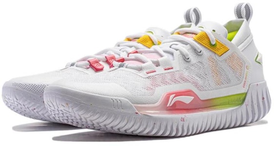 李寧 バッドファイブ3 ロー "白メロン" (Rīningu Baddofaivu 3 Rō "Shiro Meron") ABFU005-4 Lookbook 李寧 バッドファイブ3 ロー "白メロン" (Rīningu Baddofaivu 3 Rō "Shiro Meron") ABFU005-4