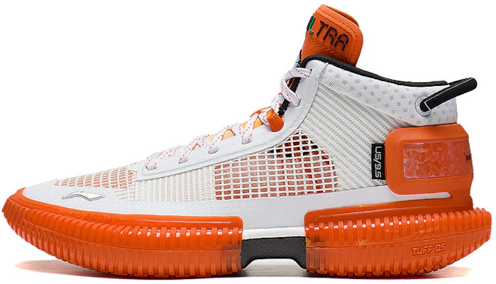 Li-Ning BadFive 3 Ultra Mid 'Putih Oranye' Sepatu Basket ABFS011-9 Order Li-Ning BadFive 3 Ultra Mid 'Putih Oranye' Sepatu Basket ABFS011-9