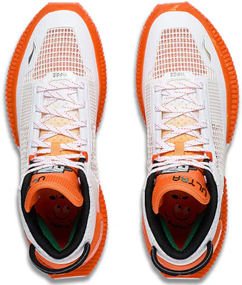 Li-Ning BadFive 3 Ultra Mid 'Putih Oranye' Sepatu Basket ABFS011-9 Shop Li-Ning BadFive 3 Ultra Mid 'Putih Oranye' Sepatu Basket ABFS011-9